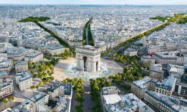 Αλλάζει «πρόσωπο» η Σανζ Ελιζέ στο Παρίσι – Εντυπωσιακές εικόνες 