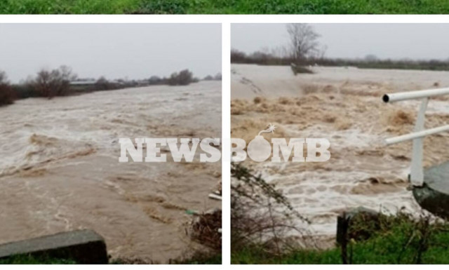 Η κακοκαιρία σαρώνει τον Έβρο: Αποκλεισμένα χωριά και εγκλωβισμοί (pics&vid)