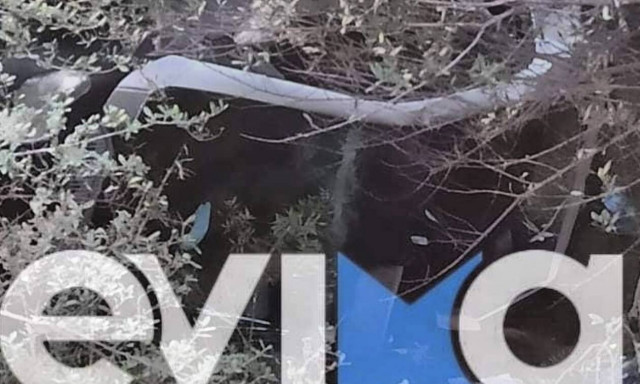 Εύβοια: Σοβαρό τροχαίο με ανατροπή ΙΧ αυτοκινήτου – Στο νοσοκομείο Χαλκίδας ο οδηγός (pics)