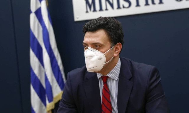 Median age of confirmed coronavirus cases is 46 years, says minister Kikilias at live briefing