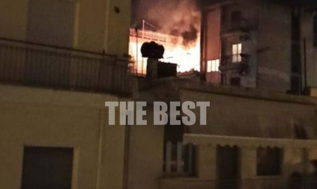 Πάτρα: Τρόμος σε πολυκατοικία από φωτιά και εκρήξεις