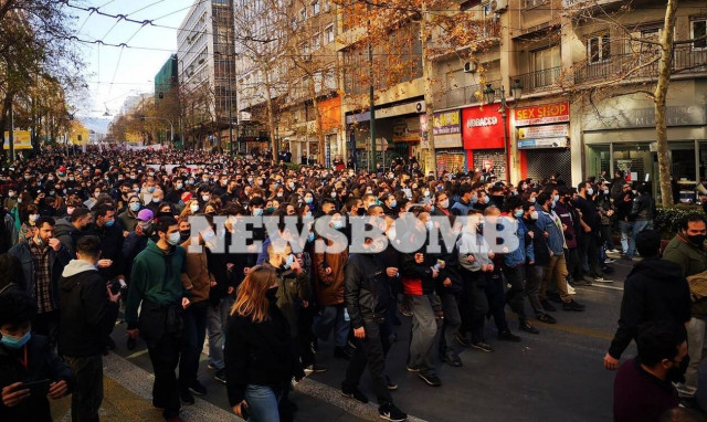 Πανεκπαιδευτικό συλλαλητήριο στο κέντρο της Αθήνας
