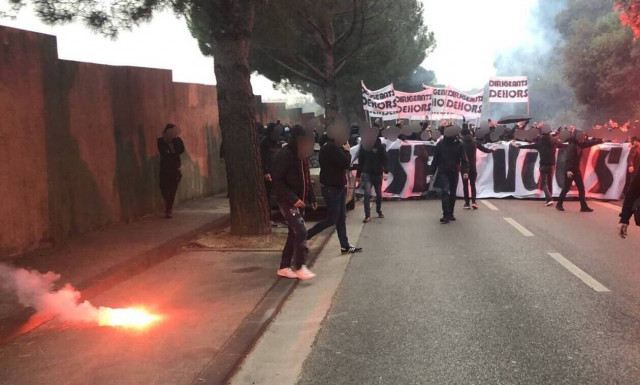 Γαλλία: Εφτά τραυματίες, 25 συλλήψεις και... αναβολή στο Μαρσέιγ-Ρεν (videos)