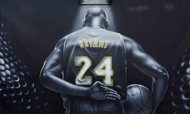 Κόμπι Μπράιαντ: Απίθανο! Ίσως το πιο εντυπωσιακό γκράφιτι του «Black Mamba» (photos+video)