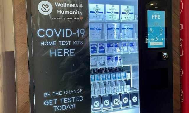 Ο πρώτος αυτόματος πωλητής για τεστ κορονοϊού είναι γεγονός