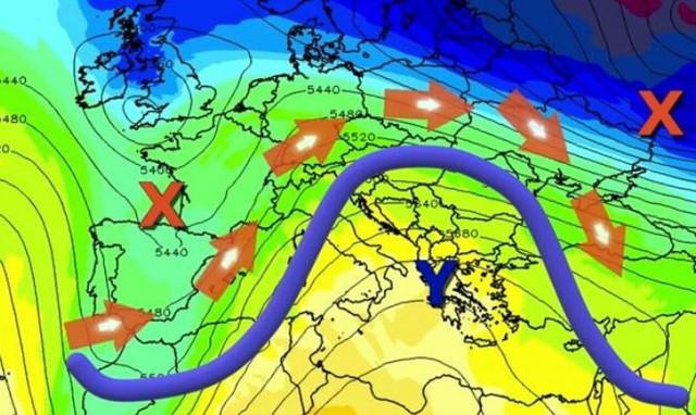 Καιρός: Ο «Ωμέγα Εμποδιστής» φέρνει ζέστη - Πού θα φτάσει ο υδράργυρος