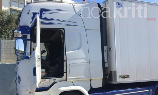 Ηράκλειο: Φορτίο μαμούθ - Νταλίκα με δεκάδες κιλά ναρκωτικών