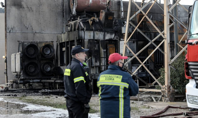 ΔΕΗ - Ασπρόπυργος: Εικόνα ολικής καταστροφής από τη φωτιά