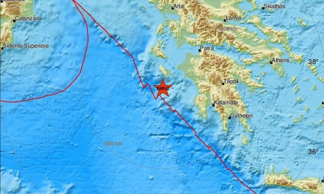 Σεισμός νότια της Ζακύνθου (pics)