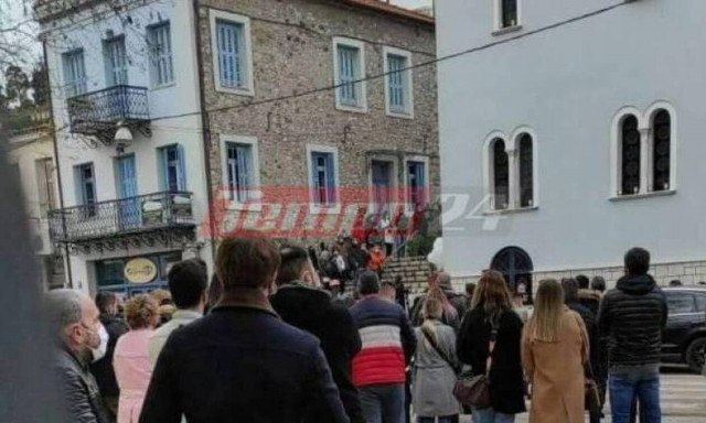 Ναύπακτος: Σπαραγμός στο τελευταίο «αντίο» στον 35χρονο επιχειρηματία