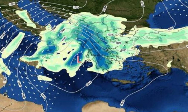 Κακοκαιρία σε δύο φάσεις: Ποιες περιοχές θα σαρώσει - Πτώση της θερμοκρασίας έως και 13 βαθμούς