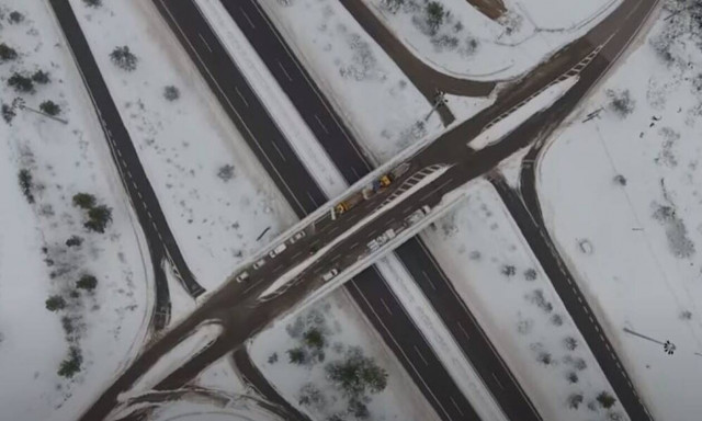 Μαρτίνο Φθιώτιδας: Εντυπωσιακές εικόνες drone από το πέρασμα της σφοδρής κακοκαιρίας