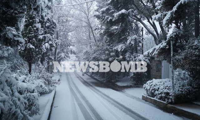 Κακοκαιρία: Ποιοι δρόμοι είναι κλειστοί στην Αττική - Πού χρειάζονται αλυσίδες