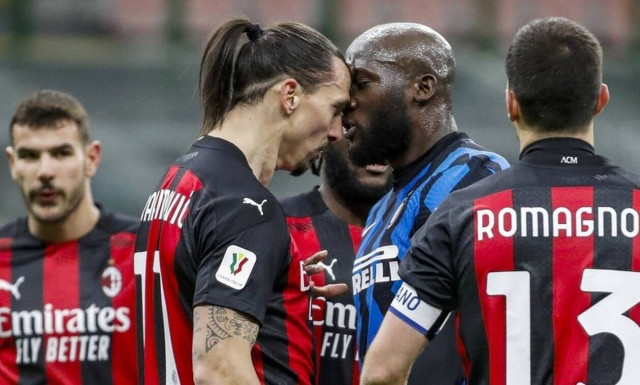 Ζλάταν Ιμπραΐμοβιτς: Ο καυγάς του με τον Λουκάκου έγινε γκράφιτι! (photos)