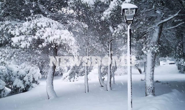 Κακοκαιρία «Μήδεια»: Η Αττική έγινε… Ελβετία - Μαγευτικές εικόνες σε πολλές περιοχές 