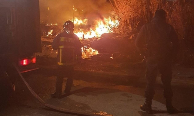 Ρόδος: Φωτιά σε καταυλισμό Ρομά στο Καρακόνερο