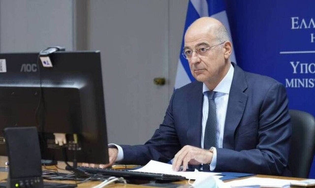 Dendias stresses need for withdrawal of foreign forces from Libya	