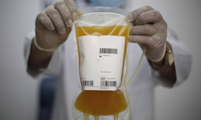 Κορονοϊός: Η έγκαιρη χορήγηση πλάσματος μειώνει κατά 48% τον κίνδυνο σοβαρής νόσου covid-19 