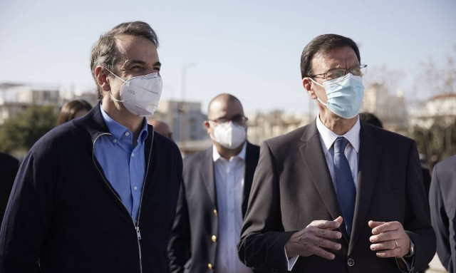 Μητσοτάκης στους Αγίους Αναργύρους: Τεχνολογικό πάρκο το παλιό αμαξοστάσιο του ΟΣΕ