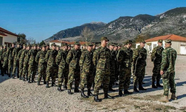 Κατάταξη στρατεύσιμων στη Β’ ΕΣΣΟ στο Στρατό Ξηράς	