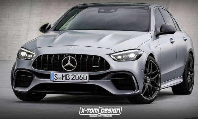 Tετρακύλινδρη, 2.000 κυβικών και με 550 ίππους η νέα Mercedes-AMG C 63