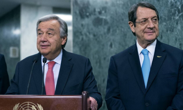 Πρόσκληση προς τον Αναστασιάδη για την Άτυπη Πενταμερή απέστειλε ο ΓΓ του ΟΗΕ