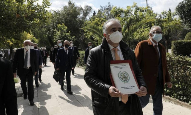 Συνάντηση Μητσοτάκη με Ολομέλεια Προέδρων Δικηγορικών Συλλόγων