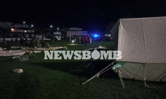 Σεισμός Ελασσόνα: Αυτοψίες σε κτίρια όλο το βράδυ κάνουν κλιμάκια της ΕΜΑΚ