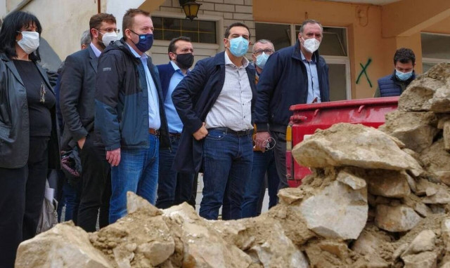 Σεισμός Ελασσόνα: Το βίντεο που πόσταρε ο Αλέξης Τσίπρας από το Δαμάσι