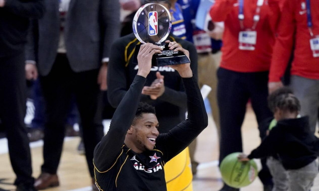 MVP ο Γιάννης Αντετοκούνμπο στο All Star Game του NBA