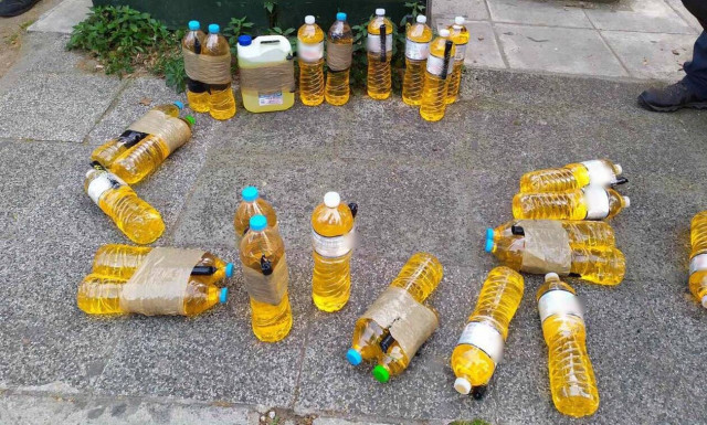 Νέα Σμύρνη - ΕΛ.ΑΣ.: Άγνωστοι ετοίμαζαν επιθέσεις σε βάρος αστυνομικών - Κατασχέθηκαν μολότοφ