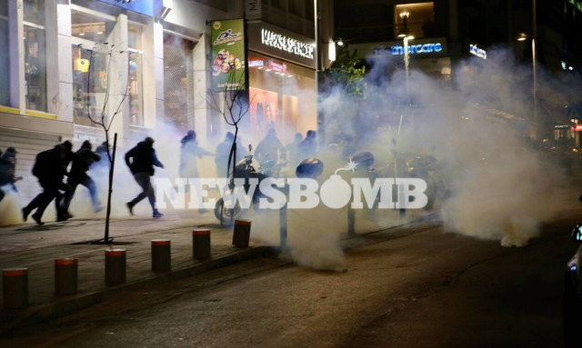 Επεισόδια στη Νέα Σμύρνη: Βίντεο - ντοκουμέντο από drone έδωσε στη δημοσιότητα η ΕΛ.ΑΣ.