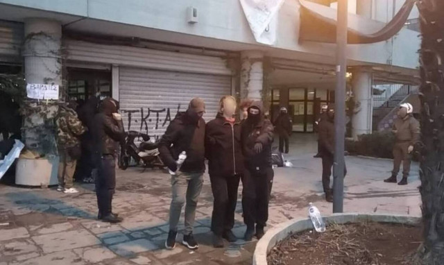 Επιχείρηση της Αστυνομίας στο ΑΠΘ: Συνελήφθησαν οι 16 από τους 33 προσαχθέντες