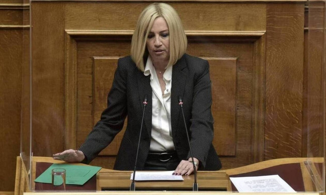 Γεννηματά: Μητσοτάκης και Τσίπρας χέρι - χέρι στην επιχείρηση διχασμού