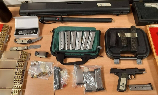  Θεσσαλονίκη: Οπλοστάσιο το σπίτι 41χρονου στο κέντρο της πόλης