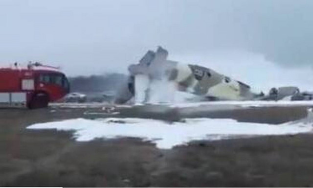 Συντριβή αεροπλάνου στο Καζακστάν - Τέσσερις νεκροί