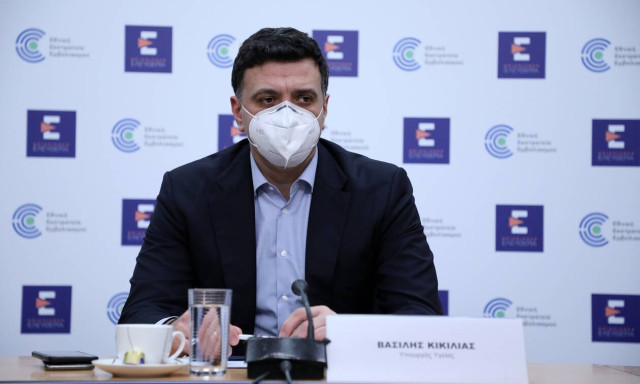 Health Minister Kikilias: Hospitals on red alert, with 1,000 Covid admissions this week