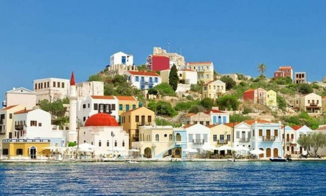 German RND's article on Greek COVID-free islands	
