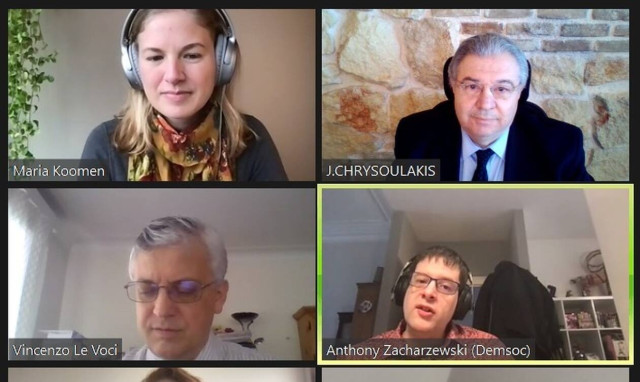 Ο Γιάννης Χρυσουλάκης στο Club of Venice