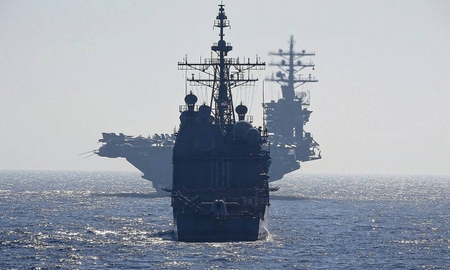 Μήνυμα στον Ερντογάν: Στο αεροπλανοφόρο Αϊζενχάουερ Μητσοτάκης και Παναγιωτόπουλος