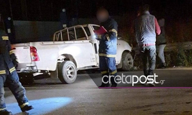 Κρήτη: Σοβαρό τροχαίο στο Ηράκλειο - Εγκλωβίστηκαν στα συντρίμμια (pics)