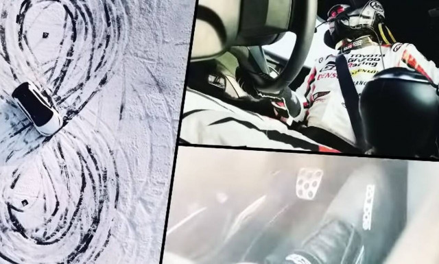 Δείτε το Toyota GR Yaris να «ζωγραφίζει» στο χιόνι (Video)