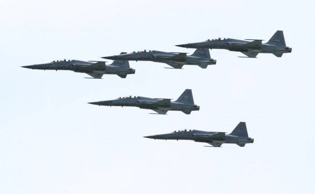 Ταϊβάν: Συντριβή δύο μαχητικών μετά από σύγκρουση στον αέρα