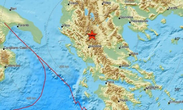 Σεισμός στα Ιωάννινα - Κοντά στην Κόνιτσα το επίκεντρο (pics)