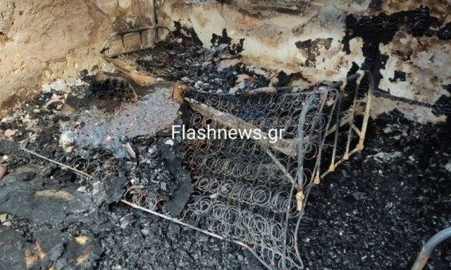 Κρήτη: Φωτιά σε σπίτι στα Χανιά - Από θαύμα σώθηκαν τρεις άνθρωποι 