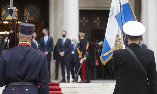 25η Μαρτίου: Με λαμπρότητα πραγματοποιήθηκε η δοξολογία στη Μητρόπολη Αθηνών