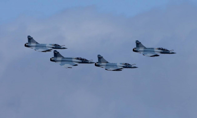 25η Μαρτίου: Πού και πότε θα πετάξουν σήμερα αεροσκάφη της Πολεμικής Αεροπορίας