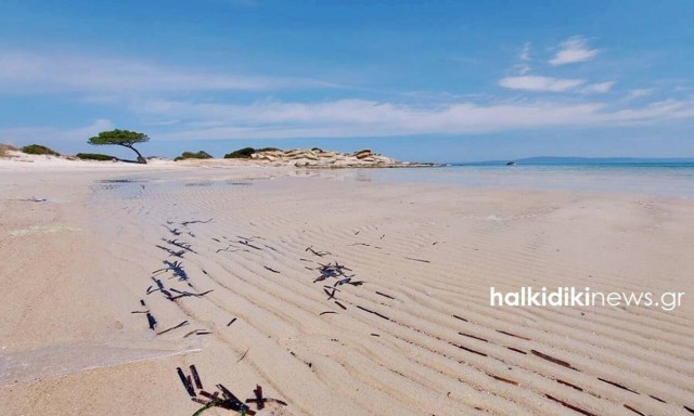 Χαλκιδική: Απίστευτες εικόνες! Εξαφανίστηκε… η θάλασσα στο Καρύδι