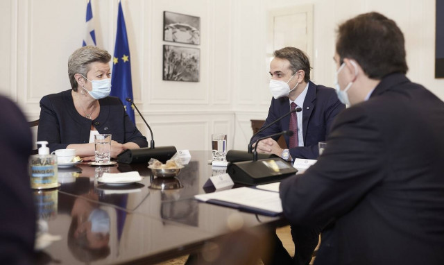 Μητσοτάκης: Θέλουμε δίκαιη κατανομή των βαρών στην ΕΕ για το μεταναστευτικό