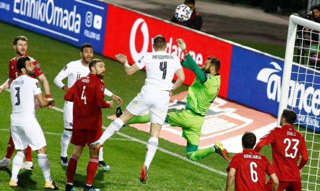 Ελλάδα – Γεωργία 1-1: Πέταξε το «δώρο» στα... σκουπίδια – Δείτε τα γκολ (videos+photos)